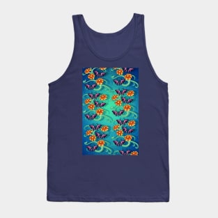 Flowers and Butterflies ver.2 Tank Top